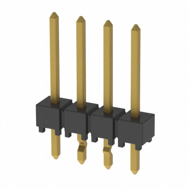 HTSW-104-14-H-S-LL CONN HEADER VERT 4POS 2.54MM
