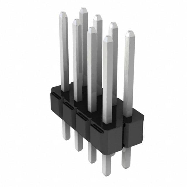 929710-11-04-RK CONN HEADER VERT 8POS 2.54MM