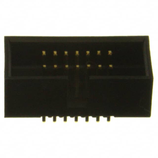 SBH41-NBPB-D07-ST-BK CONN HEADER VERT 14POS 1.27MM