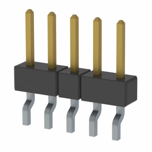 MMT-105-02-LM-SH CONN HEADER SMD R/A 5POS 2MM