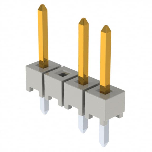 HTSW-104-07-L-S-003 CONN HEADER VERT 4POS 2.54MM