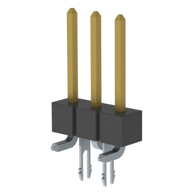 TSM-103-02-L-SV-LC CONN HEADER SMD 3POS 2.54MM