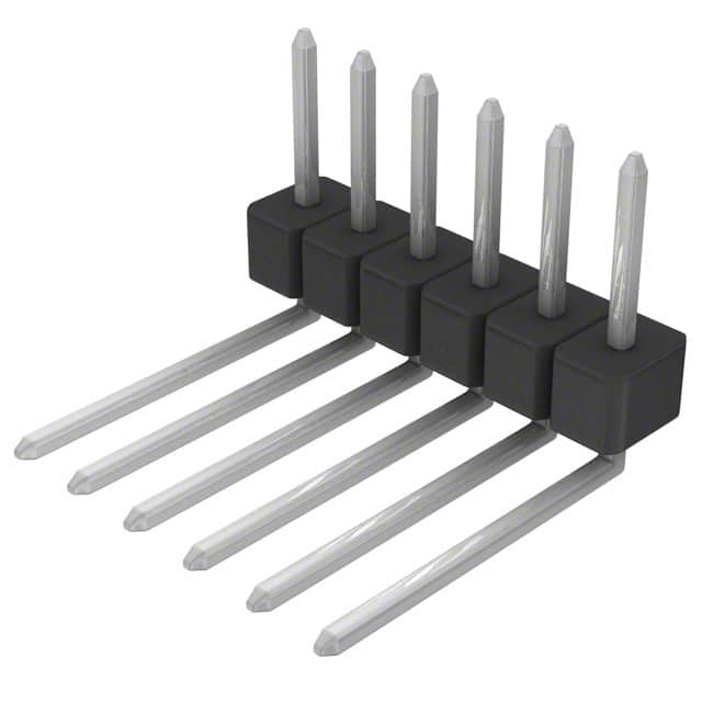 PEC06SBDN CONN HEADER R/A 6POS 2.54MM