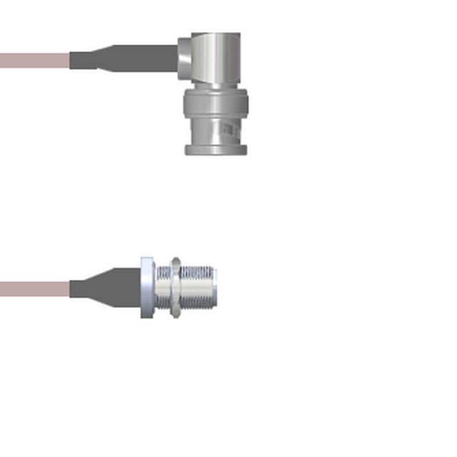 Q-0D01U0005.25M CBL ASSY BNC-N-TYPE RG316 9.843"