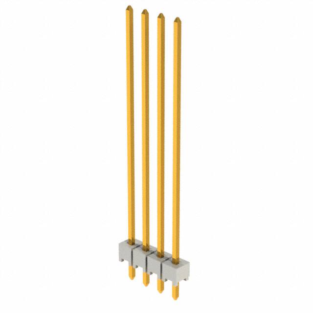 HTSW-104-21-G-S CONN HEADER VERT 4POS 2.54MM