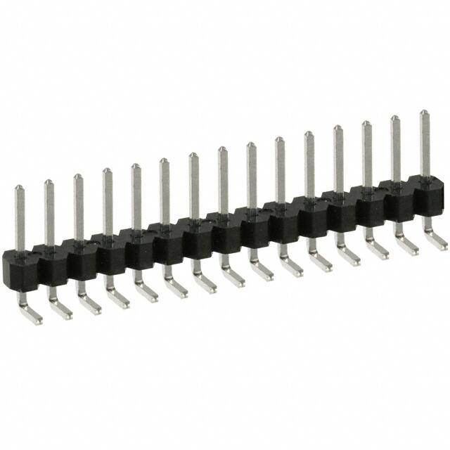 PEC15SBAN CONN HEADER R/A 15POS 2.54MM