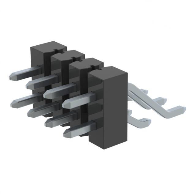 TSM-104-04-T-DH CONN HEADER SMD R/A 8POS 2.54MM