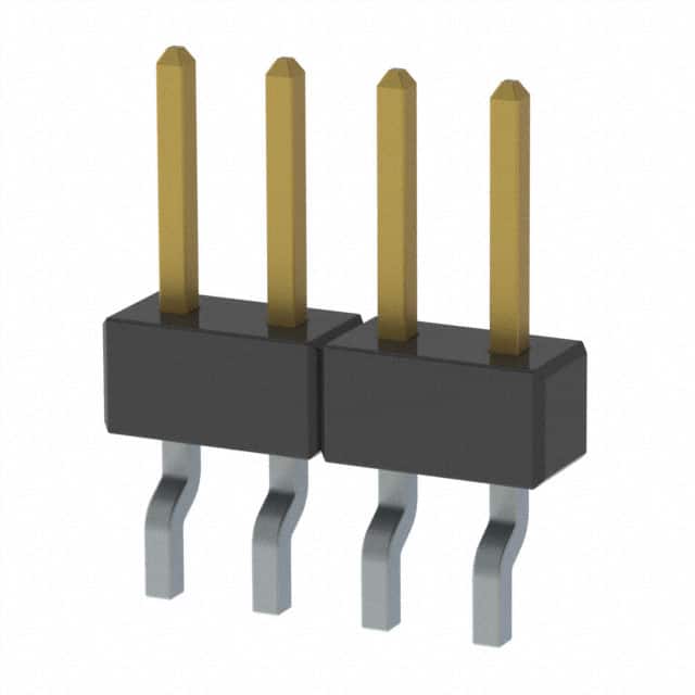 MMT-104-02-L-SH-K-TR CONN HEADER SMD R/A 4POS 2MM
