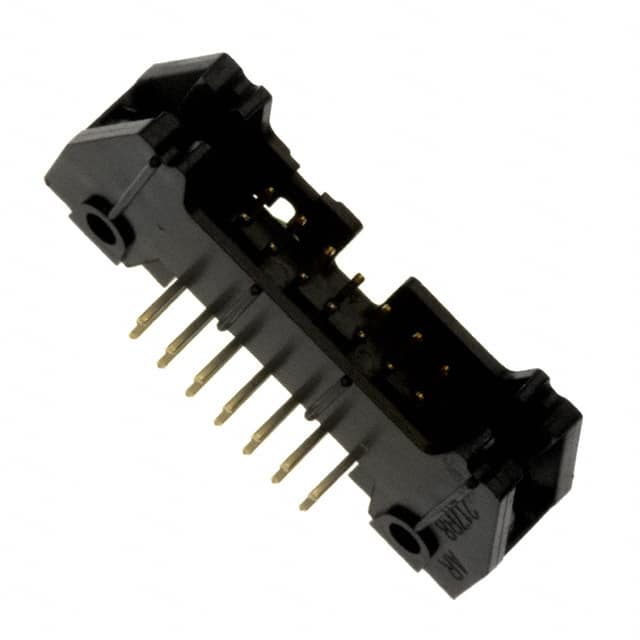 D3314-5002-AR CONN HEADER R/A 14POS 2.54MM