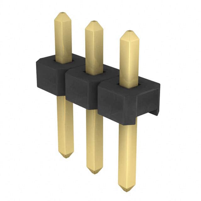 TLW-103-05-G-S CONN HEADER VERT 3POS 2.54MM