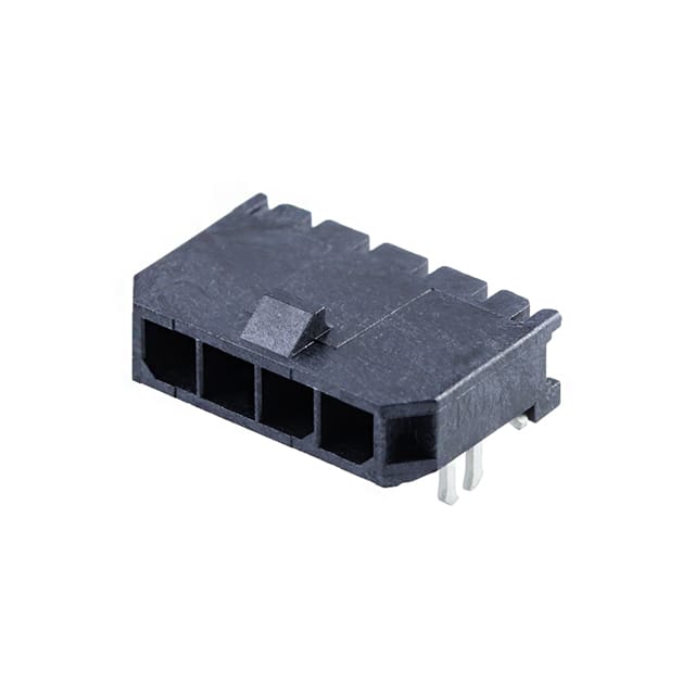 0436500405 CONN HEADER R/A 4POS 3MM