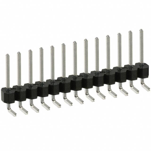 PEC13SGAN CONN HEADER R/A 13POS 2.54MM