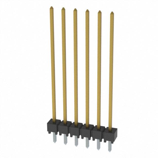 HTSW-106-20-L-S CONN HEADER VERT 6POS 2.54MM