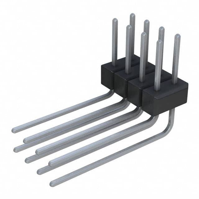 PEC04DBEN CONN HEADER R/A 8POS 2.54MM