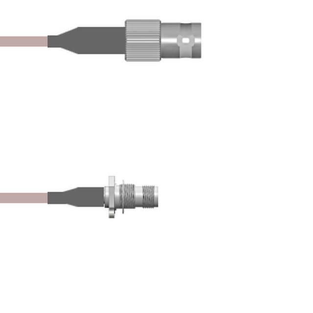 Q-0B04O000H001M CBL ASSY BNC-TNC JACK RG142 1M