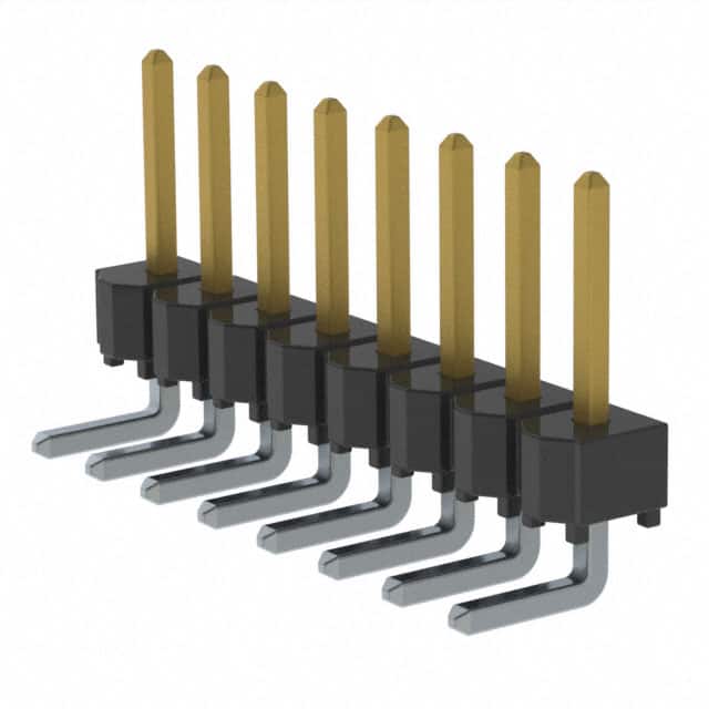HTSW-108-08-L-S-RA CONN HEADER R/A 8POS 2.54MM