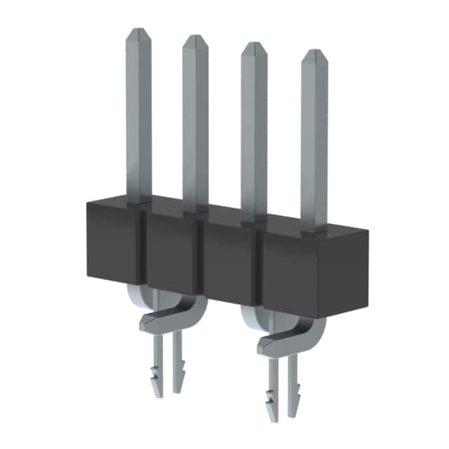 TSM-104-01-T-SV-LC CONN HEADER SMD 4POS 2.54MM