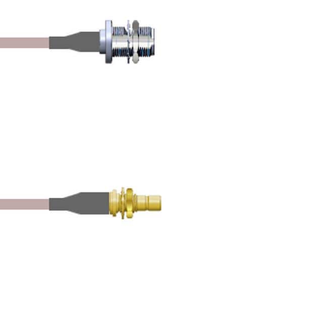 Q-2103O000R018i CBL ASSY SMB-N JACK RG316 DB 18"