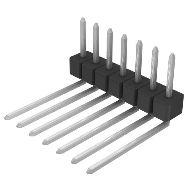 PEC07SBEN CONN HEADER R/A 7POS 2.54MM