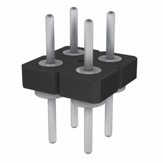 BDL-102-T-E CONN HEADER VERT 4POS 2.54MM