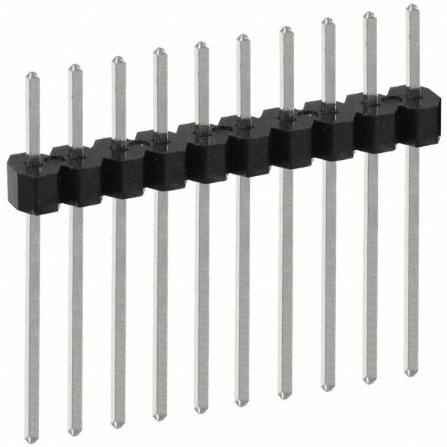 PEC10SAGN CONN HEADER VERT 10POS 2.54MM