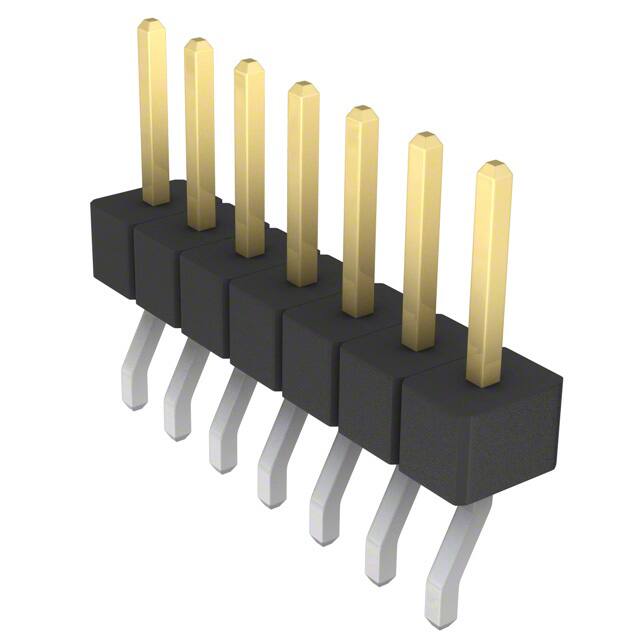 GBC07SBSN-M89 CONN HEADER SMD R/A 7POS 2.54MM