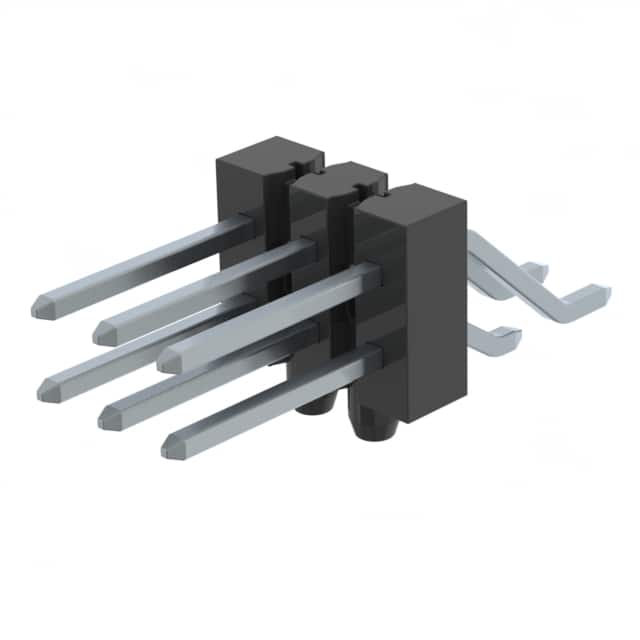 TSM-103-02-T-DH-A-P-TR CONN HEADER SMD R/A 6POS 2.54MM