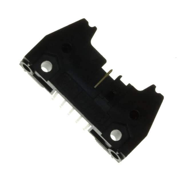 D3793-5002-AR CONN HEADER R/A 10POS 2.54MM