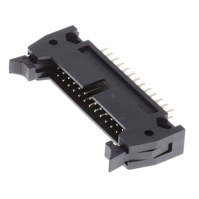 MHR-26-VUAS SHORT LATCH HEADER 26P 2.54MM PI
