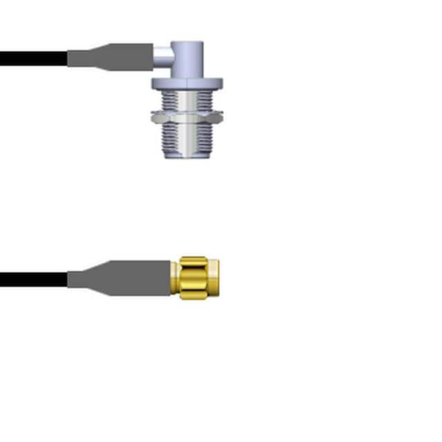 Q-1S03D0008009i CBL ASSY SMA-N PLG TO JK RG58 9"