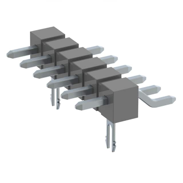 TSM-106-04-T-SH-LC-K-TR CONN HEADER SMD R/A 6POS 2.54MM