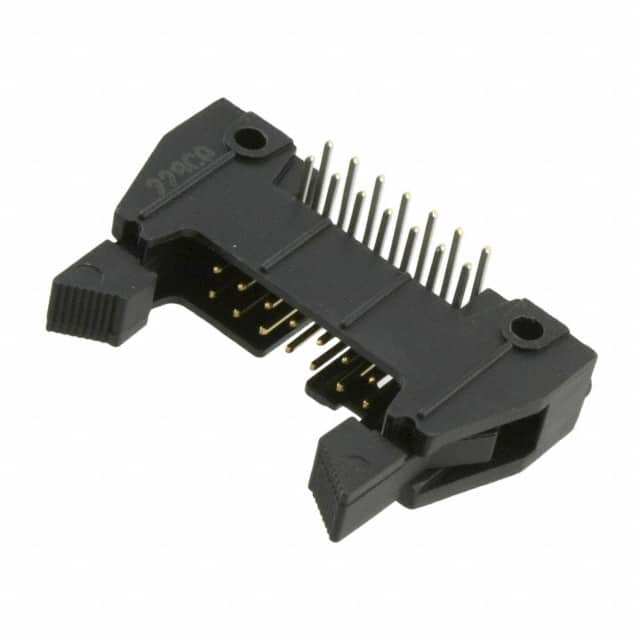 D3314-5202-AR CONN HEADER R/A 14POS 2.54MM