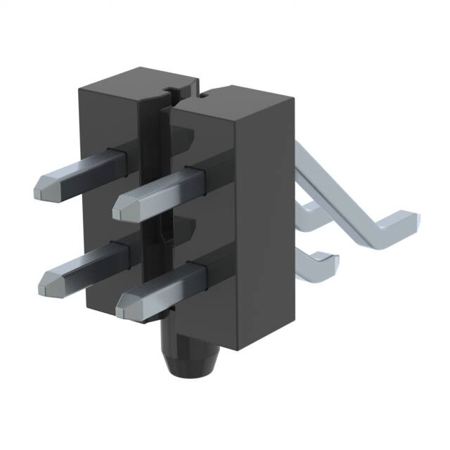 TSM-102-04-T-DH-A-P-TR CONN HEADER SMD R/A 4POS 2.54MM