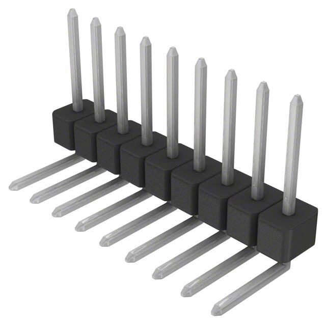PEC09SGBN CONN HEADER R/A 9POS 2.54MM