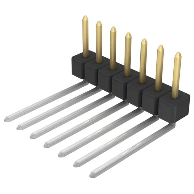 PBC07SBEN CONN HEADER R/A 7POS 2.54MM