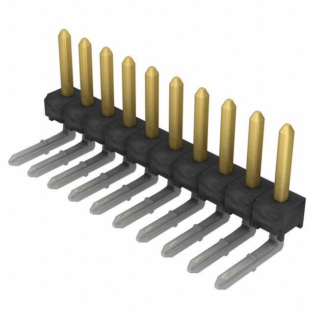 TSW-110-22-T-S-LA CONN HEADER R/A 10POS 2.54MM