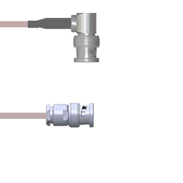 Q-0D00J00052.5M CBL ASSY BNC PLUG RG316 2.5M