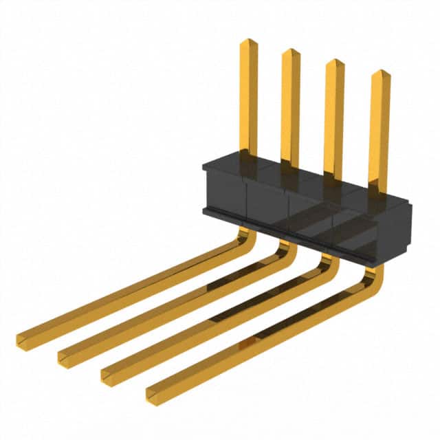 929648-05-04-I CONN HEADER R/A 4POS 2.54MM