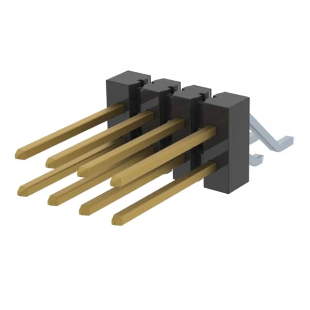 TSM-104-03-L-DH-TR CONN HEADER SMD R/A 8POS 2.54MM