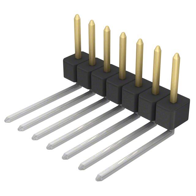 PBC07SBDN CONN HEADER R/A 7POS 2.54MM