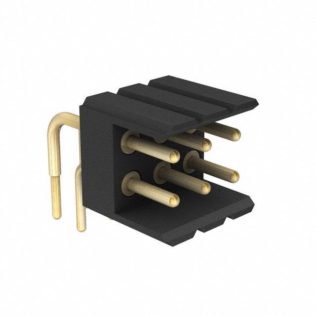 802-V3-006-22-002101 CONN HEADER R/A 6POS 2.54MM