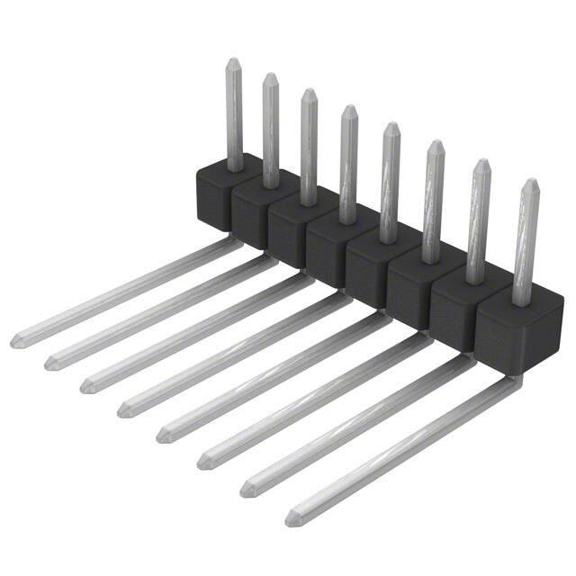 PEC08SBEN CONN HEADER R/A 8POS 2.54MM