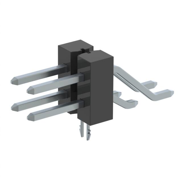 TSM-102-01-T-DH-LC-TR CONN HEADER SMD R/A 4POS 2.54MM