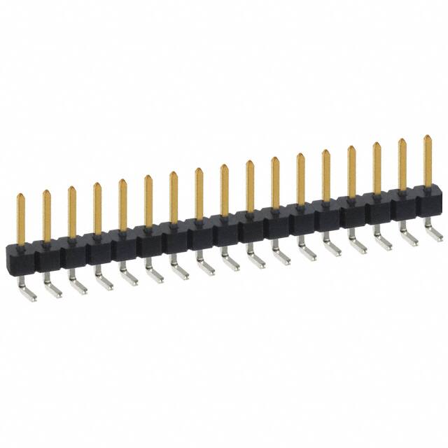 PBC17SBAN CONN HEADER R/A 17POS 2.54MM