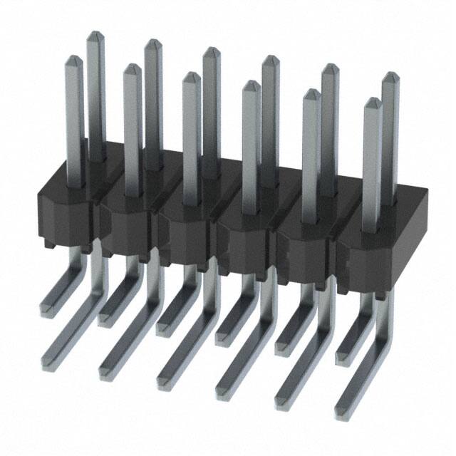 HTSW-106-08-T-D-RA CONN HEADER R/A 12POS 2.54MM