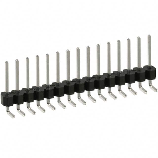 PEC15SGAN CONN HEADER R/A 15POS 2.54MM