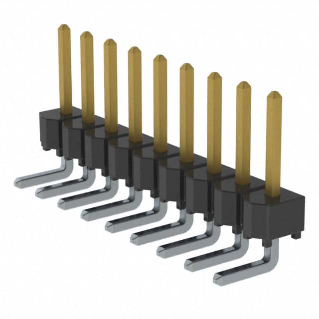 HTSW-109-08-L-S-RA CONN HEADER R/A 9POS 2.54MM