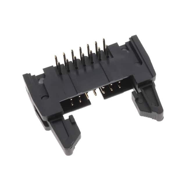 MHR-14-HUAS CONN HEADER R/A 14POS 2.54MM