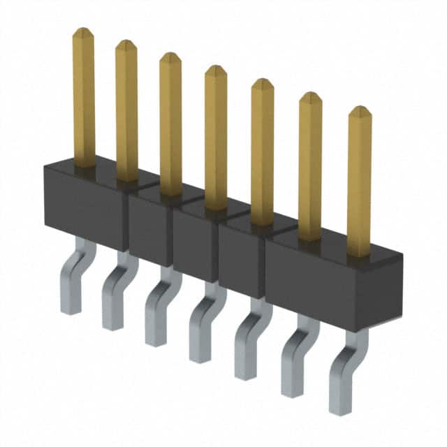 MMT-107-02-FM-SH CONN HEADER SMD R/A 7POS 2MM