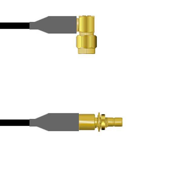 Q-3603Q0008.75M SMA-RP/SMB-SJB RG58 0.75M